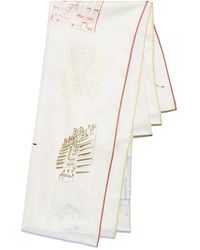 Lafayette 148 New York - Silk Twill Manhattan Scarf - Lyst