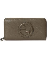 Gucci - Leather Blondie Zip-around Wallet - Lyst