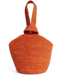 Sensi Studio - Medium Toquilla Straw Top-handle Basket Bag - Lyst