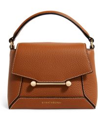 Strathberry - Nano Leather Mosaic Top-handle Bag - Lyst