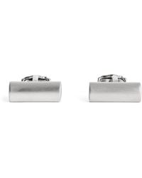 Tateossian - Bronze-Plated Cylinder And Enamel Cufflinks - Lyst