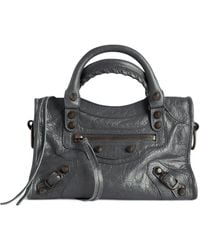 Balenciaga - Mini Leather Le City Top-Handle Bag - Lyst