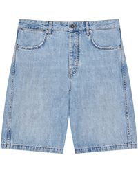 Givenchy - Couture Seam Denim Shorts - Lyst