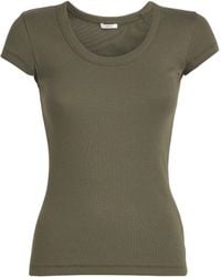 JOSEPH - Stretch-Cotton Ribbed Saba Top - Lyst