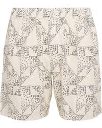 PAIGE - Printed Elijah Shorts - Lyst