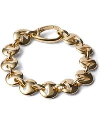 Prada - Cut-Out Chain Bracelet - Lyst