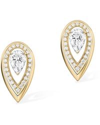 Messika - Fiery And Diamond Stud Earrings - Lyst