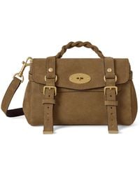 Mulberry - Mini Suede Alexa Cross-Body Bag - Lyst