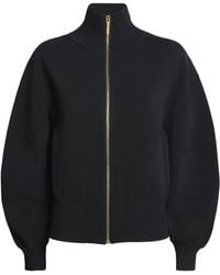 JOSEPH - Milano-Knit Sable Bomber Jacket - Lyst