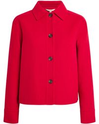 Barbour - Wool-Blend Amanda Overshirt - Lyst