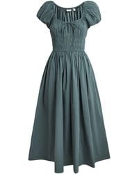 Doen - Organic Cotton Quinn Midi Dress - Lyst