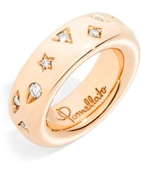 Pomellato - Rose And Diamond Iconica Ring - Lyst