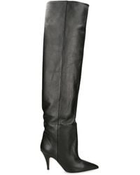 Khaite - Leather River Knee-high Boots 90 - Lyst