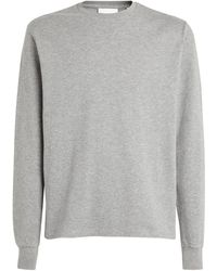 FRAME - Cotton Crew-neck Sweater - Lyst