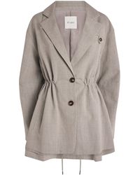 St. Agni - Drawstring Blazer - Lyst
