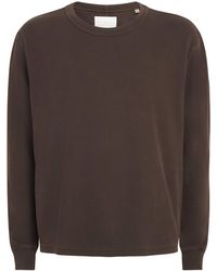 Citizens of Humanity - Cotton Waffle-Stitch Sweater - Lyst