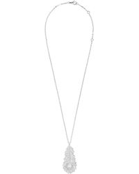 Boucheron - Medium And Diamond Plume De Paon Necklace - Lyst