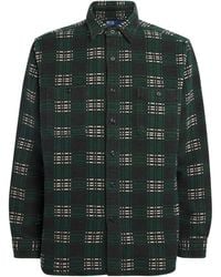 Polo Ralph Lauren - Cotton Check Flannel Overshirt - Lyst