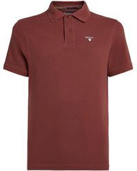 Barbour - Cotton Piqué Polo Shirt - Lyst