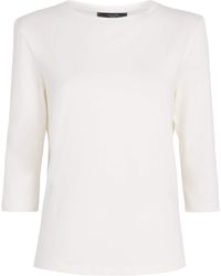 Weekend by Maxmara - Stretch-Cotton T-Shirt - Lyst
