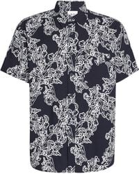 NN07 - Printed Deon Shirt - Lyst