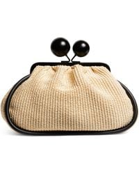 Weekend by Maxmara - Large Woven Pasticcino Clutch Bag - Lyst