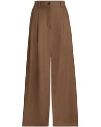 Brunello Cucinelli - Linen Maxi Skirt - Lyst