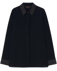 Marina Rinaldi - Embroidered Shirt - Lyst