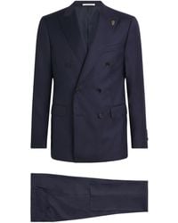 Pal Zileri - Wool Vicenza Double-Breasted 2-Piece Suit - Lyst