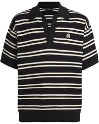 Amiri - Cotton Stripe Ma Polo Shirt - Lyst