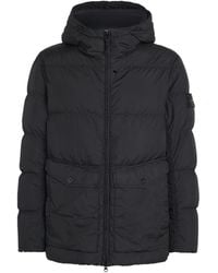 Stone Island - Wind-Resistant Crinkle Reps Parka - Lyst