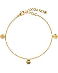 Monica Vinader - Vermeil Mv Siren Muse Station Chain Bracelet - Lyst