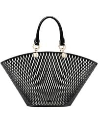Tom Ford - Medium Cut-Out Patent Leather Panier Tote Bag - Lyst