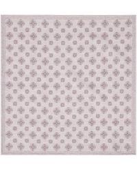 Eleventy - Cotton-Wool Floral Pocket Square - Lyst