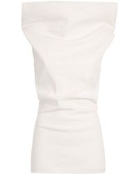 Issey Miyake - Allow Sleeveless Mock Neck Top - Lyst