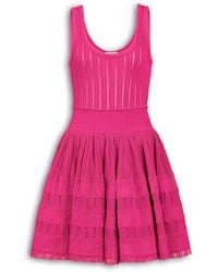 Alaïa - Crinoline Mini Dress - Lyst