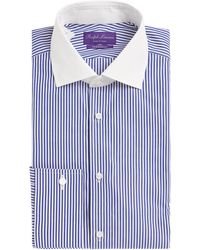 Ralph Lauren - Cotton Bengal-Stripe Dress Shirt - Lyst