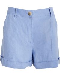 MAX&Co. - Linen Tailored Shorts - Lyst