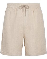 NN07 - Linen Drawstring Gregor Shorts - Lyst