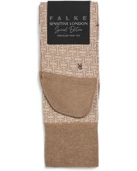FALKE - Cotton-Blend Sensitive London Socks - Lyst