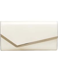 Jimmy Choo - Leather Emmie Clutch Bag - Lyst