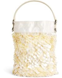 STAUD - Mini Embellished Lila Bucket Bag - Lyst