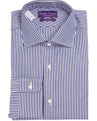 Ralph Lauren Purple Label - Striped Aston Shirt - Lyst