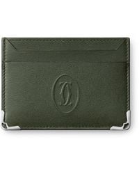 Cartier - Leather Must De Card Holder - Lyst