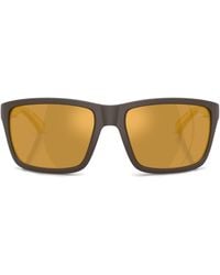Burberry - Injected Be4483 Rectangle Sunglasses - Lyst