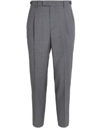 Barena - Cotton-Blend Slim Tailored Trousers - Lyst