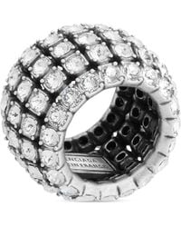 Balenciaga - Crystal Glam Ring - Lyst
