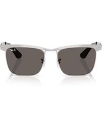 Ray-Ban - Rb3875 Wayfarer Deluxe Square Sunglasses - Lyst