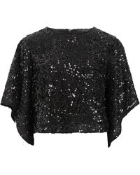 AllSaints - Embellished Ivy Top - Lyst