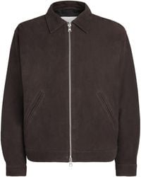 NN07 - Goat Suede Petrus Jacket - Lyst